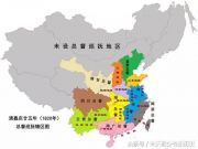 中国十八省都是今天的哪里？