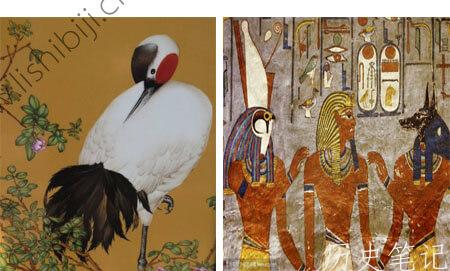 仙鹤和埃及壁画.jpg